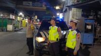 Personel Polsek Genuk melaksanakan Blue Light Patrol di kawasan Kaligawe, 27 April 2026 (Polsek Genuk)