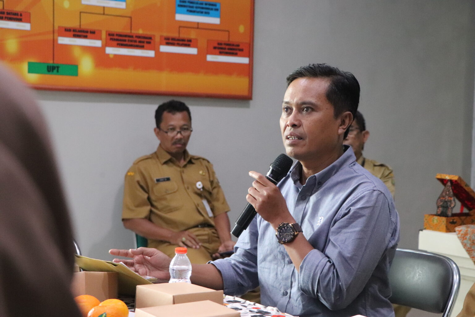 Komisi A DPRD Provinsi Jateng berdiskusi bersama Dinas Kependudukan & Catatan Sipil Kabupaten Pekalongan mengenai capaian IKD, Senin 4 Mei 2026 (foto: DPRD Jateng)