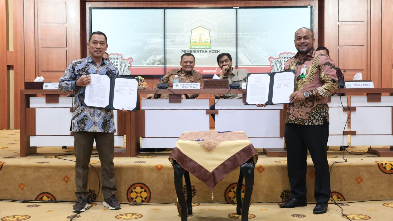 Sinergi Bank Jateng dengan PT PEMA Aceh dorong pengembangan sektor energi dan agribisnis (foto: Bank Jateng)
