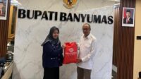Immoderma menyalurkan 200 paket sembako dengan menggandeng Pemkab Banyumas (foto: Immoderma)