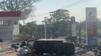 Kecelakaan di SPBU Silayur, Rabu 13 Mei 2026
