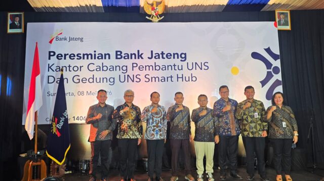 Peresmian KCP UNS dan Gedung UNS Smart oleh Bank Jateng bersama UNS, 8 Mei 2026 (foto: Bank Jateng)