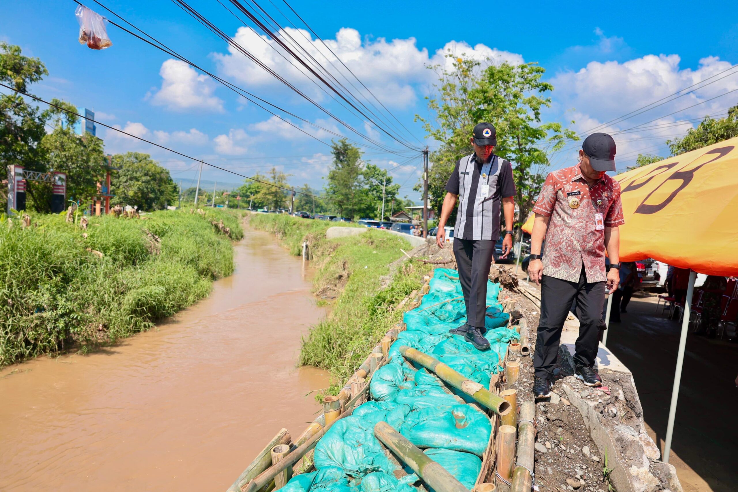 Sungai Plumbon akan dilebarkan (foto: Pemprov Jateng)