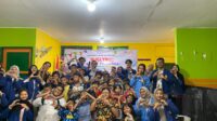 Komunitas SULBI bersama mahasiswa USM menyampaikan pesan ‘Bullying Bukan Bercanda (foto: SULBI)