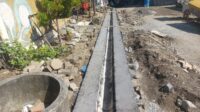 Perbaikan saluran di permukiman warga (foto: Disperkim Kota Semarang)