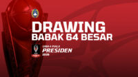 Hasil drawing Piala Presiden babak 64 besar (foto: PSSI)