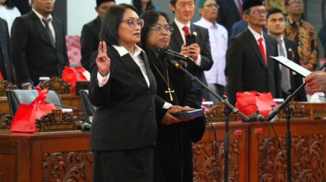 Endang Retnawati dilantik jadi anggota DPRD Kota Semarang melalui mekanisme PAW menggantikan V Djoko Riyanto pada 20 Mei 2026 (foto: DPRD Kota Semarang)