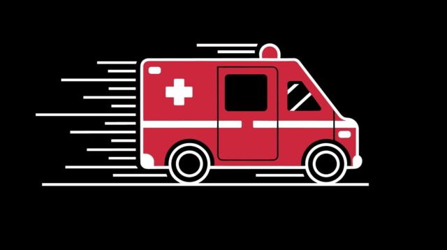 ilustrasi ambulans gawat darurat (pixabay/ habibur268)