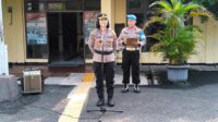 Kapolsek Tembalang Kompol Kristiyastuti Handayani memimpin apel Senin 18 Mei 2026 (foto: Polsek Tembalang) Kapolsek Tembalang Kompol Kristiyastuti Handayani memimpin apel Senin 18 Mei 2026 (foto: Polsek Tembalang)