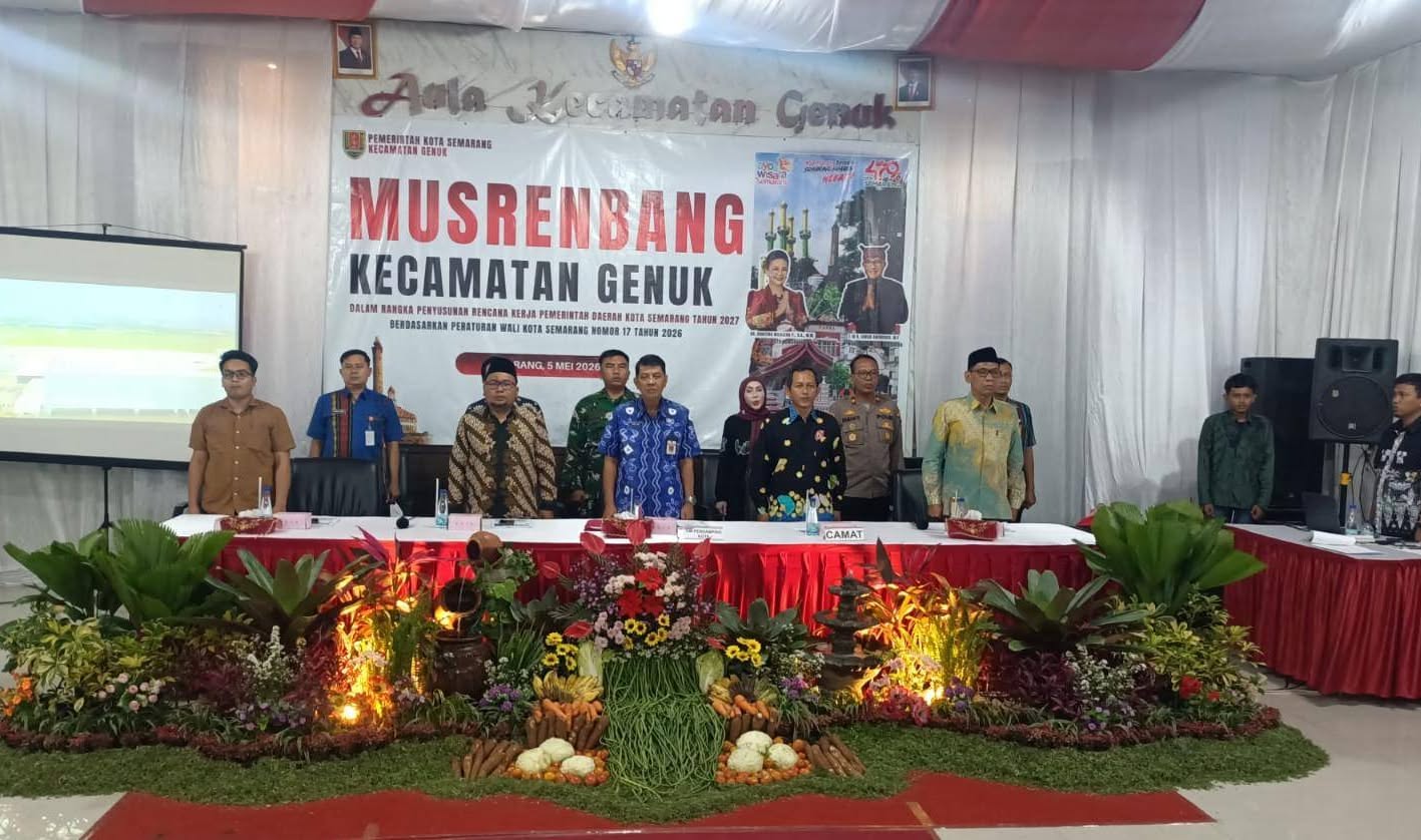 Musrenbang Kecamatan Genuk 5 Mei 2026 (foto: Polsek Genuk)