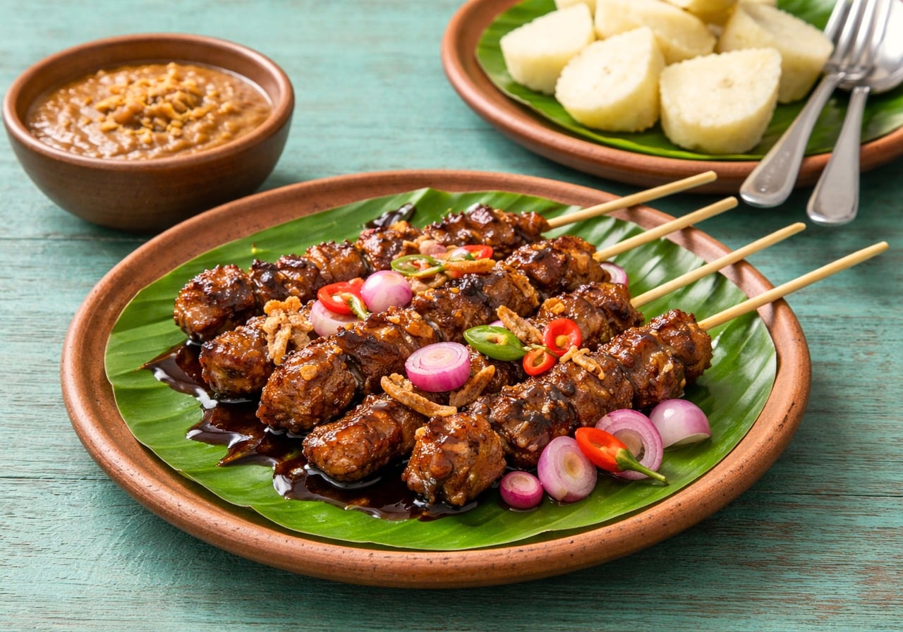 ilustrasi sate (pixabay/tifanitopan) ilustrasi sate (pixabay/tifanitopan)