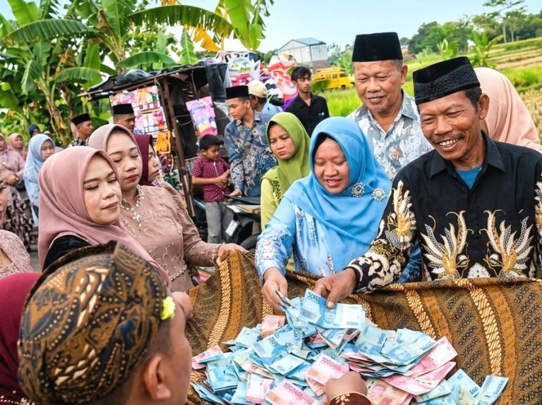 Tradisi Sangon Manten di Mranggen Demak (foto: Pemkab Demak)