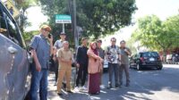 Komisi D DPRD Jateng meninjau ruas Jalan Diponegoro Wonogiri yang rawan kecelakaan, 25 Mei 2026 (foto: DPRD Jateng)