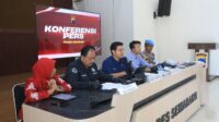 Konferensi pers di Aula Condrowulan Polres Semarang terkait kasus pencabulan di Ponpes Susukan 11 Juni 2026 (foto: Polres Semarang) Konferensi pers di Aula Condrowulan Polres Semarang terkait kasus pencabulan di Ponpes Susukan 11 Juni 2026 (foto: Polres Semarang)