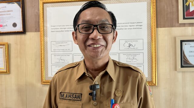 Kepala Dinas Pendidikan Kota Semarang, Muhammad Ahsan (matasemarang.com/ Lia Dina)
