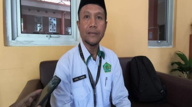 Kepala Seksi Pendidikan Diniyah dan Pondok Pesantren Kemenag Kabupaten Pekalongan Nurul Furqqon