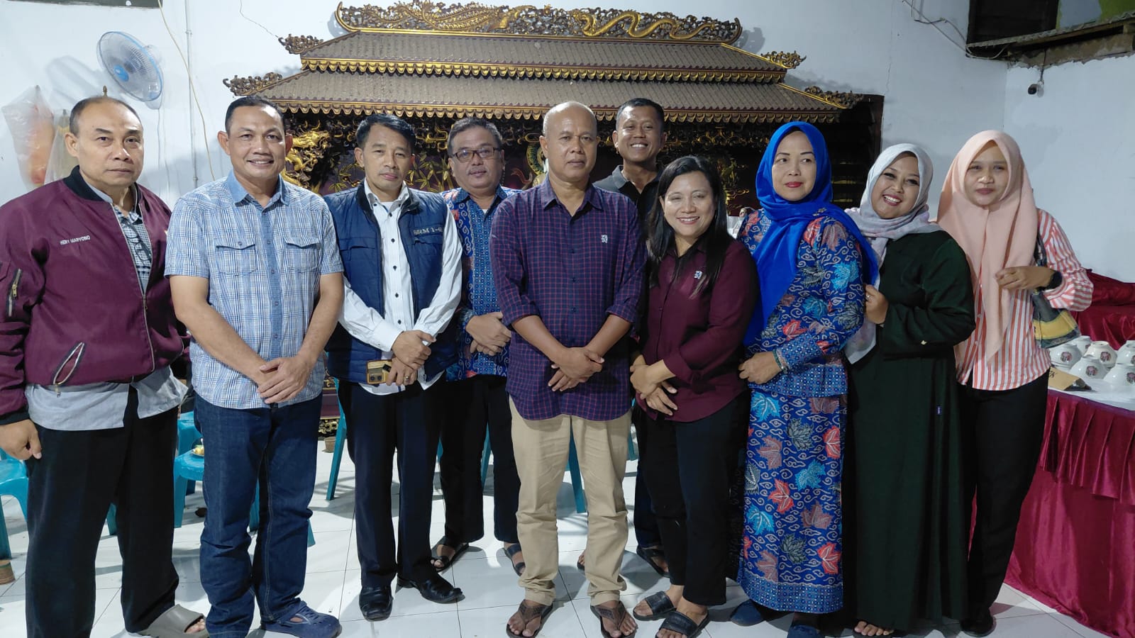 Open House di kediaman Romo Pujianto dalam momen Waisak, 1 Juni 2026 (foto: istimewa)