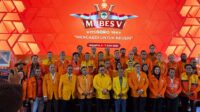 Sari Yuliati terpilih secara aklamasi memimpin Kosgoro 1957 dalam Mubes