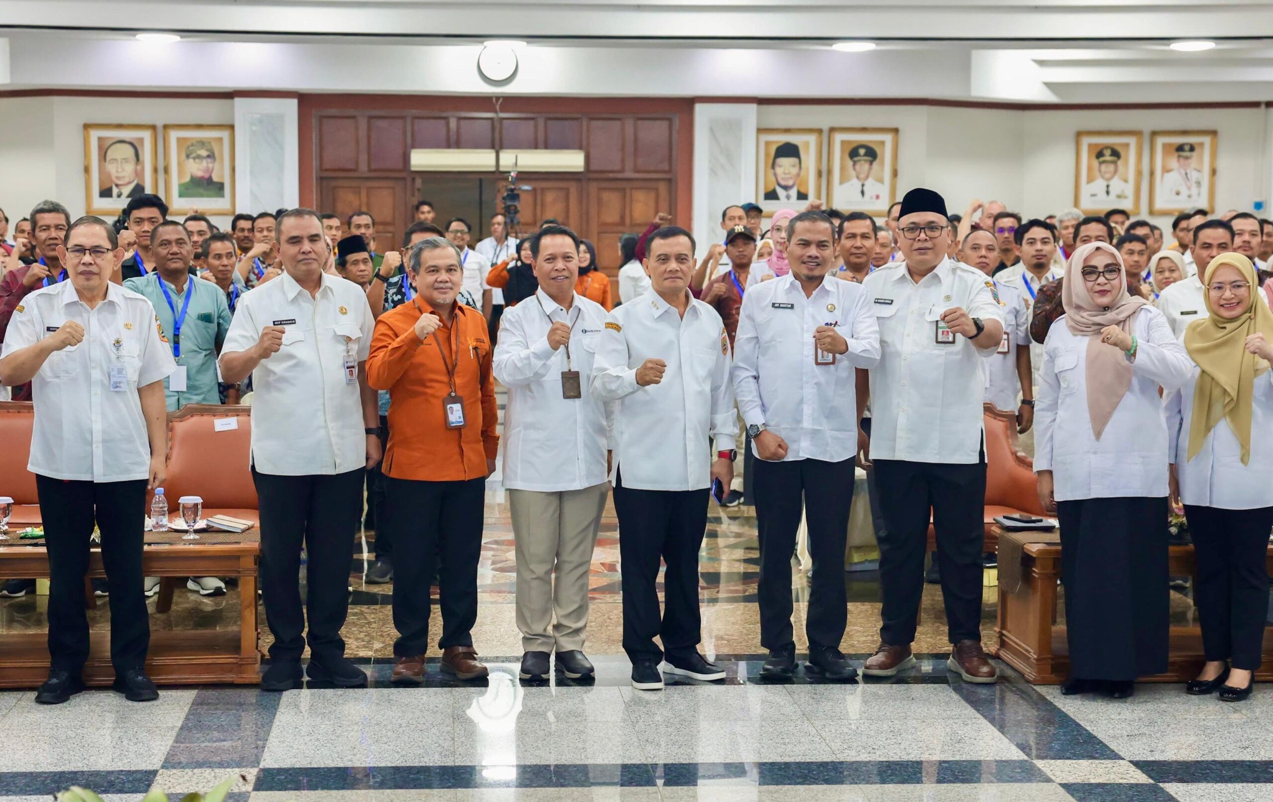 Bank Indonesia pertemukan ratusan produsen dan offtaker komoditas pangan strategis di Semarang, Rabu 10 Juni 2026 (foto: Pemprov Jateng)