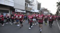 Wali Kota Semarang ikuti SOekarno Run 2026. (matasemarang.com/Lia dina)