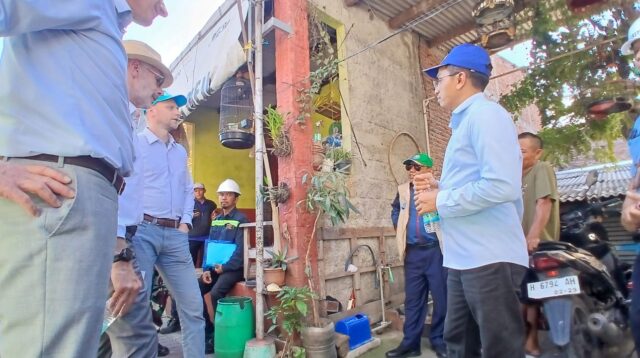 Kunjungan Lapangan PDAM Tirta Moedal Semarang dalam Program WaterWorx. (matasemarang.com/Lia Dina)