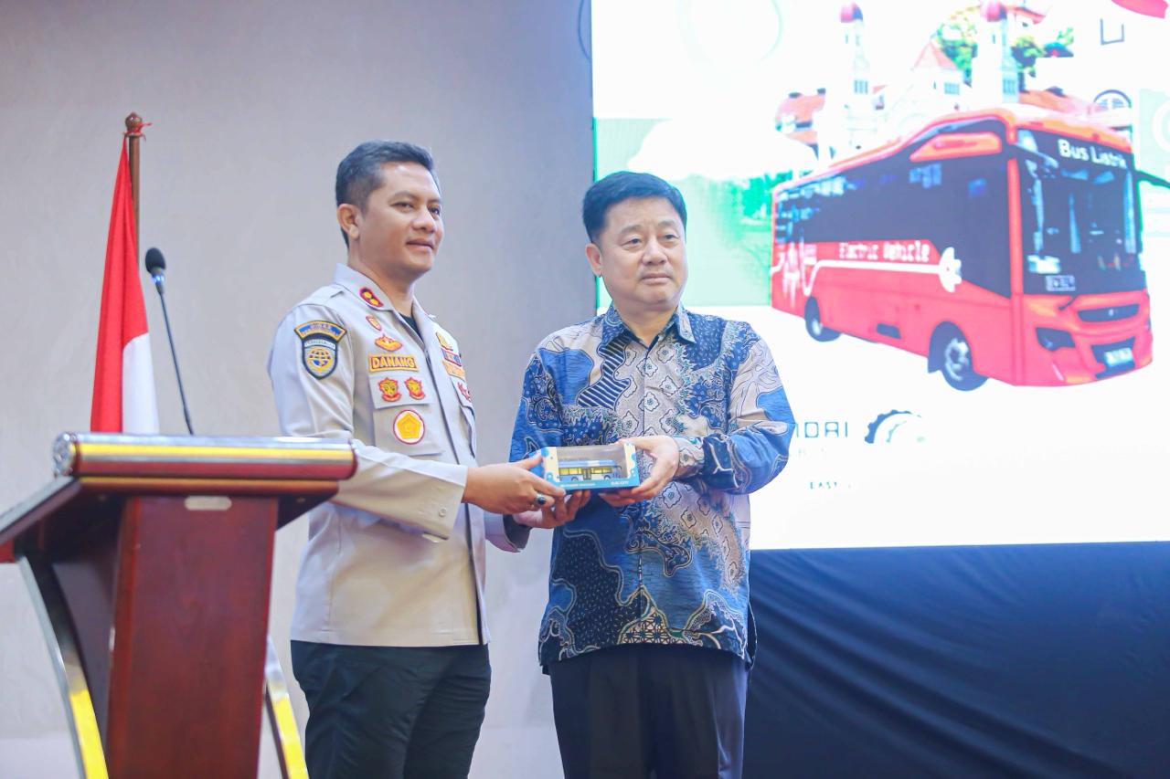 Trans Semarang lakukan uji coba bus listrik Hyundai