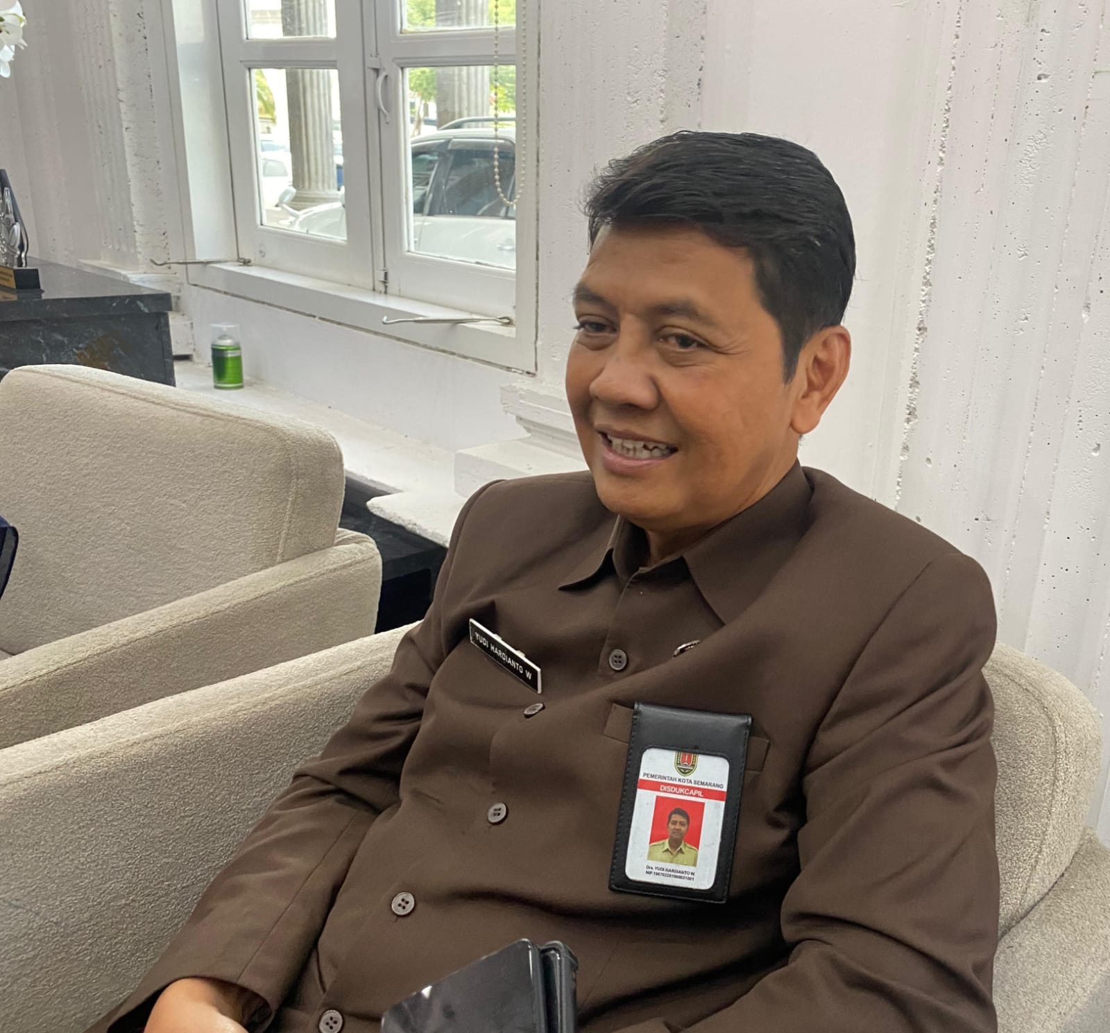 Plt. Asisten Pemerintahan Sekda Kota Semarang Yudi Hardianto Wibowo (matasemarang.com/ Lia Dina)