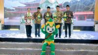 Peluncuran maskot, logo, dan tema resmi MTQ Nasional XXXI di kawasan Masjid Agung Jawa Tengah (MAJT), Kamis 25 Juni 2026