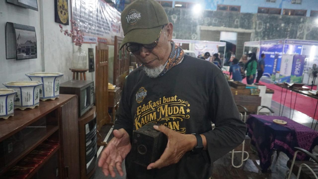 Pekalongan Vintage Community ambil bagian dalam Pekan Kreatif Nusantara (foto: Pemkot Pekalongan)