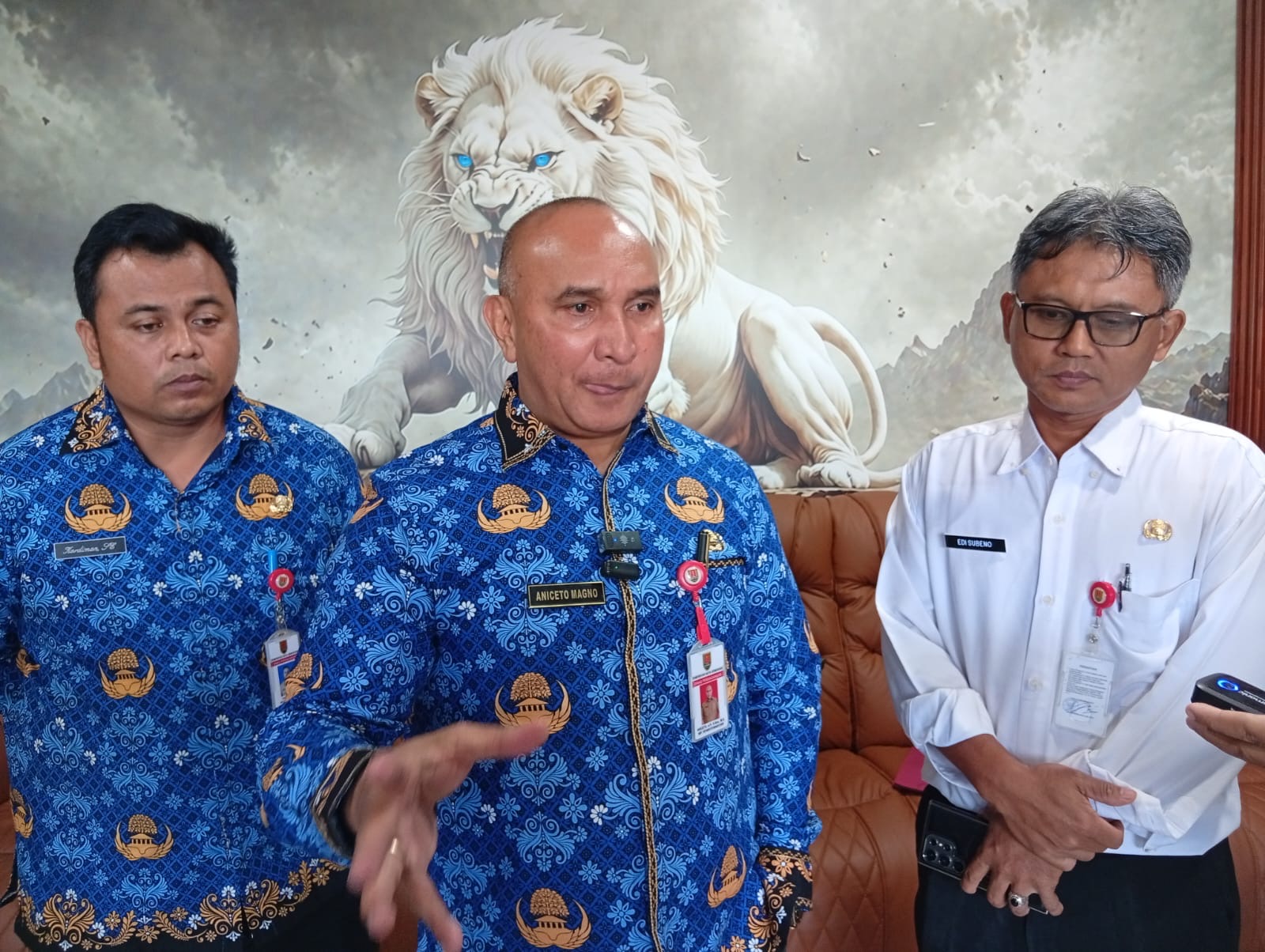 Kepala Dinas Perdagangan Kota Semarang Aniceto Magno Da Silva (matasemarang.com/ Lia Dina) Kepala Dinas Perdagangan Kota Semarang Aniceto Magno Da Silva (matasemarang.com/ Lia Dina)