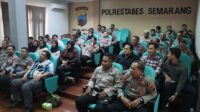 Suasana pelatihan SPKT jajaran Polrestabes Semarang Jumat 29 Mei 2026 (foto: Polsek Tembalang)