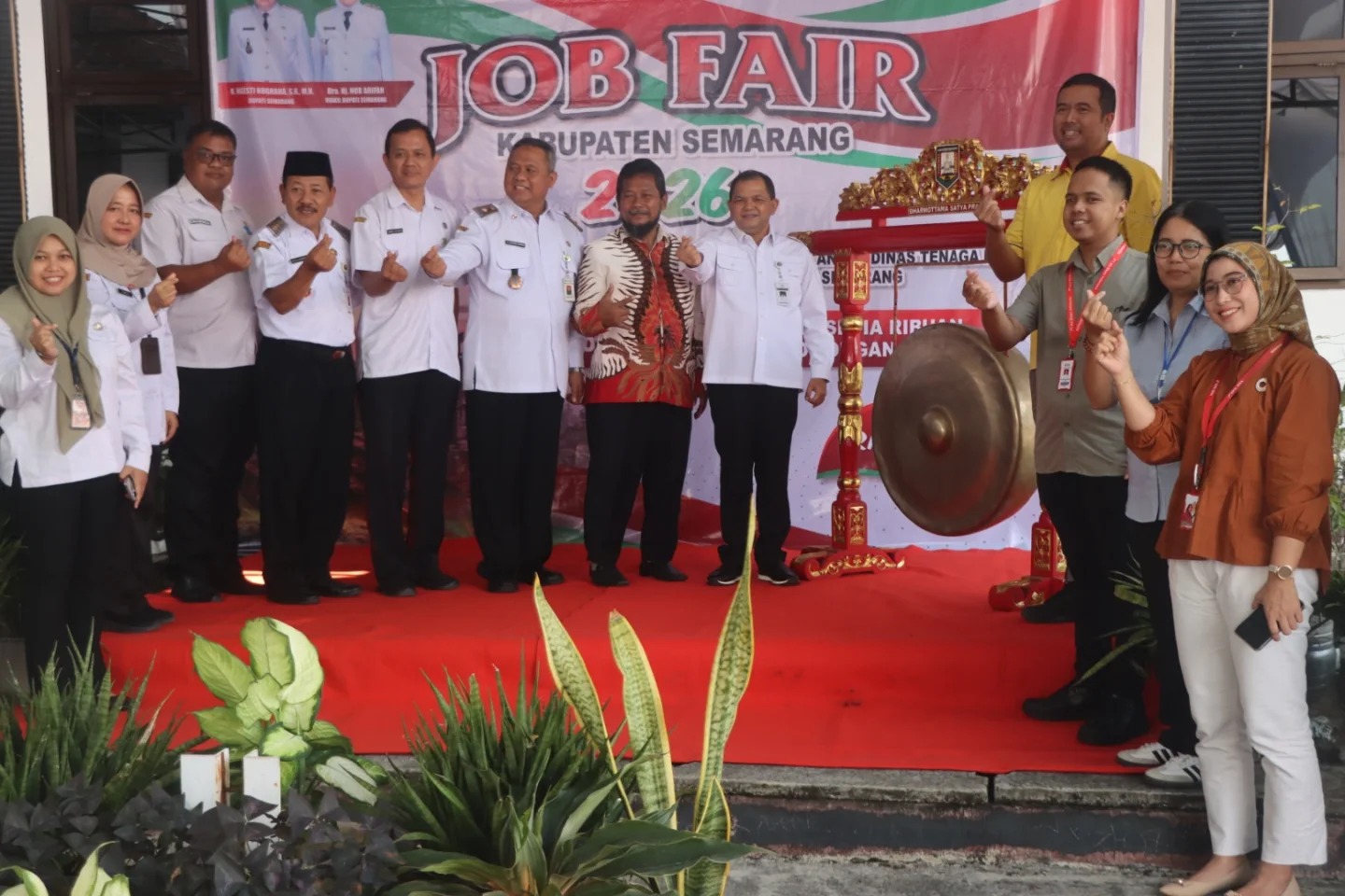Pembukaan Job Fair Kabupaten Semarang, 3-4 Juni 2026 (foto: Pemkab Semarang)