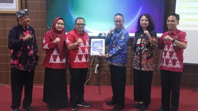 Kampung KB Manggar Lestari Desa Lerep mengikuti penilaian tingkat nasional (foto: Pemkab Semarang)