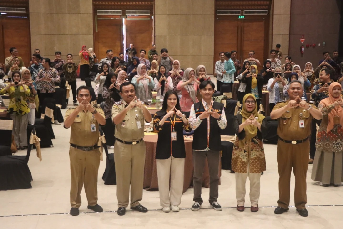 Pelatihan petugas Sensus Ekonomi 2026 di The Wujil, Bergas, Senin 8 Juni 2026 (foto: Pemkab Semarang)