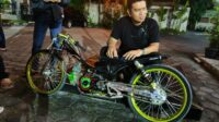 Polisi menindak pengendara dengan knalpot brong yang meresahkan Masyarakat (foto: Polsek Pedurungan)