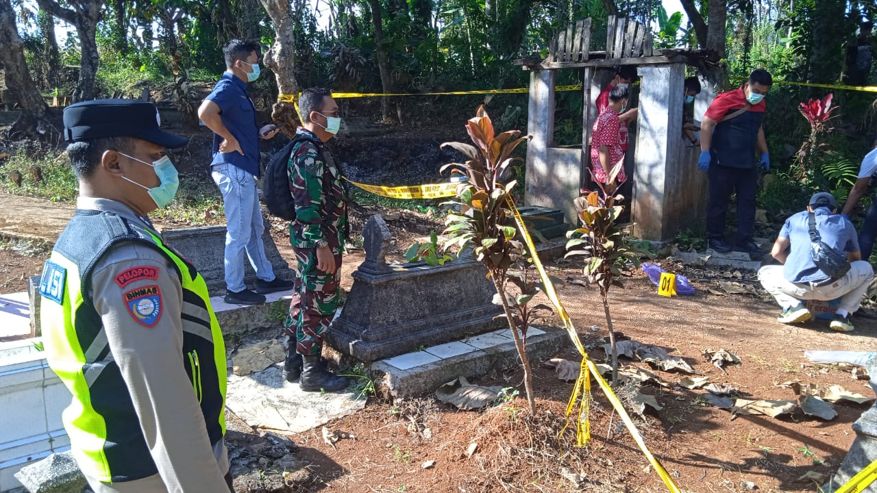 Lokasi penemuan jenazah bayi di Bawen kini dalam penyelidikan polisi (Polres Semarang)