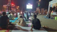 Suasana nobar Piala Dunia 2026 di Alun-alun 1 Jepara (foto: Pemkab Jepara) Suasana nobar Piala Dunia 2026 di Alun-alun 1 Jepara (foto: Pemkab Jepara)