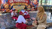 SD Negeri Purwoyoso 01 hanya mendapatkan 3 murid baru (matasemarang.com/ Lia Dina)