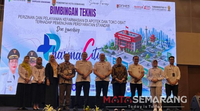 Dinas Kesehatan Kota Semarang meluncurkan aplikasi Pharma City, Kamis 16 Juli 2026 (matasemarang.com/ Lia Dina)