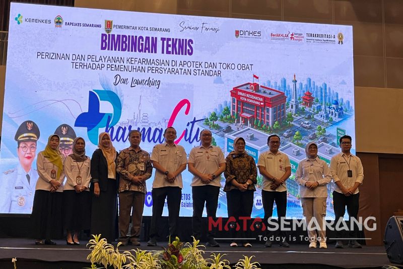 Dinas Kesehatan Kota Semarang meluncurkan aplikasi Pharma City, Kamis 16 Juli 2026 (matasemarang.com/ Lia Dina)