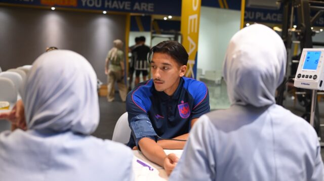 pemain PSIS Semarang melakukan medical check up (matasemarang.com/Lia Dina)