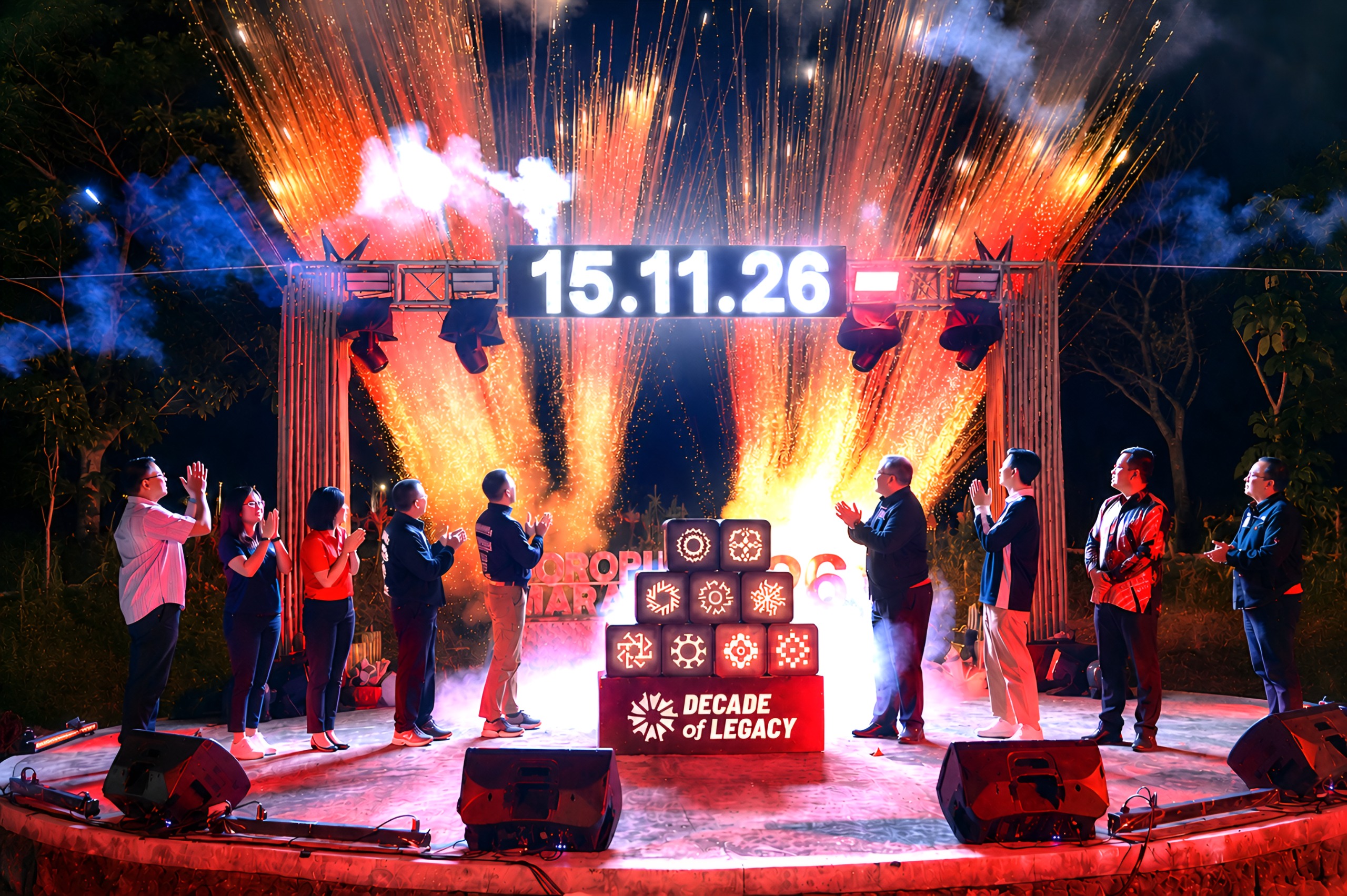 Peluncuran Borobudur Marathon 2026 di Balkondes Ngadiharjo, Magelang (foto: Bank Jateng)