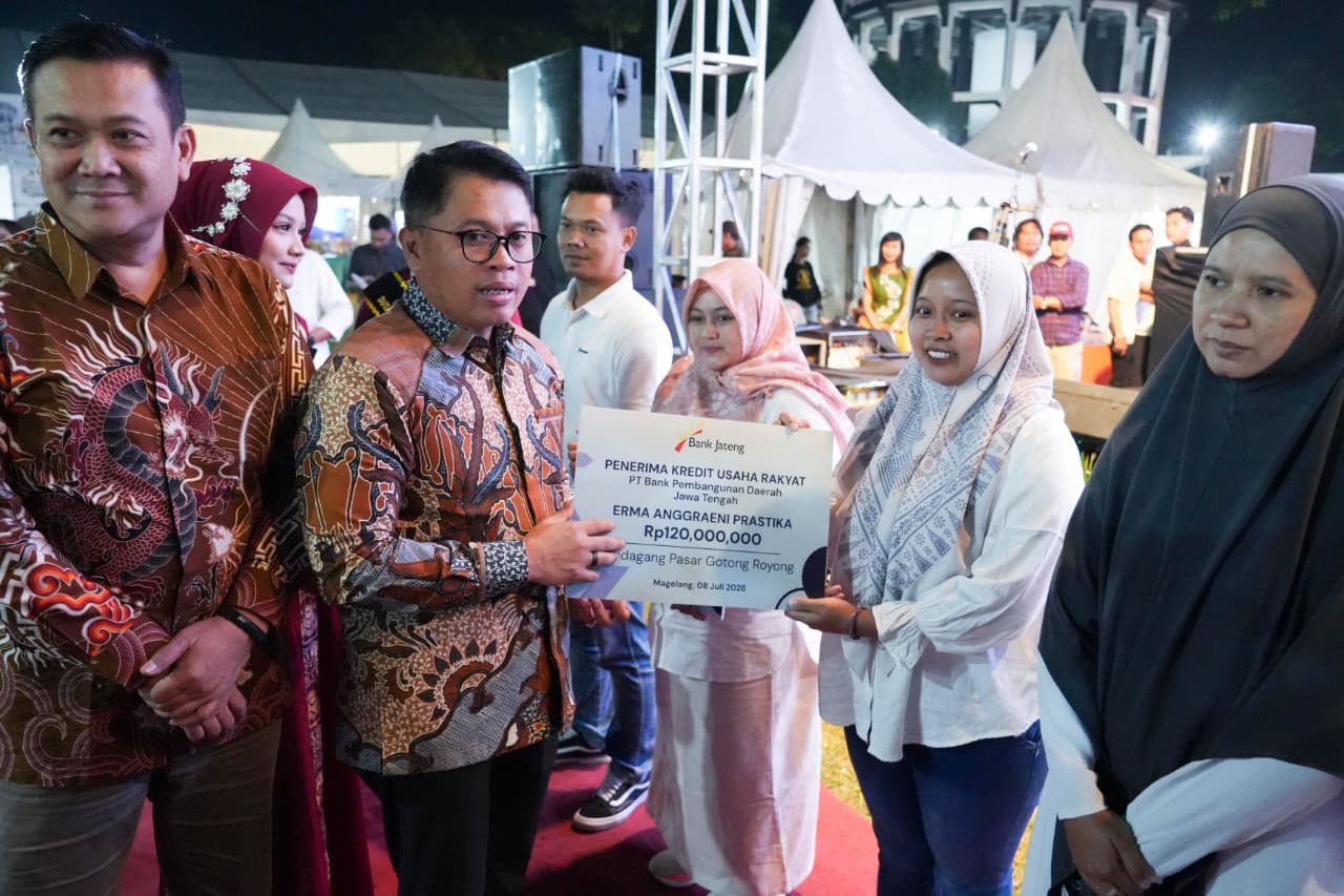 Bank Jateng sosialisasi KUR bagi pelaku UMKM di Magelang Fair 2026 (foto: Bank Jateng)