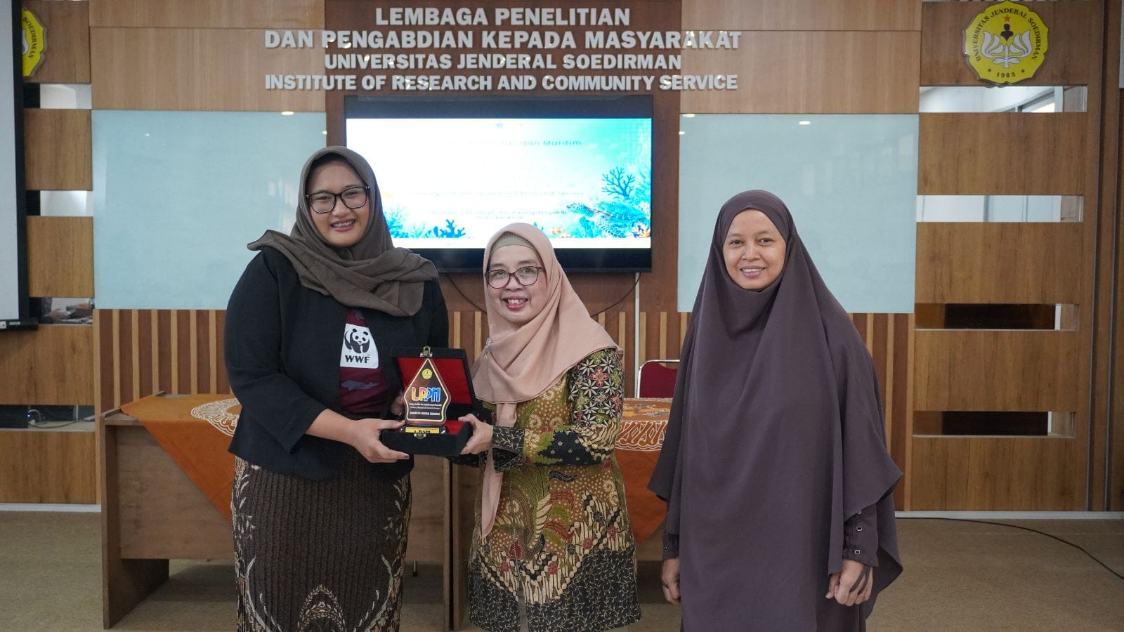Workshop Unsoed–WWF Indonesia belajar teknik Photo ID untuk identifikasi spesies laut terancam, 14 Juli 2026 (foto: Humas Unsoed) Workshop Unsoed–WWF Indonesia belajar teknik Photo ID untuk identifikasi spesies laut terancam, 14 Juli 2026 (foto: Humas Unsoed)