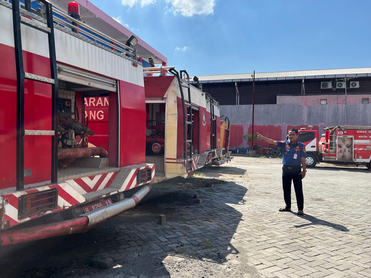 armada Damkar kota semarang (matasemarang.com/Lia dina)