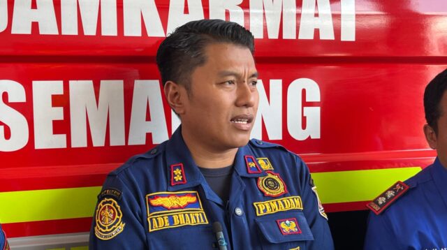 Sekretaris Dinas Pemadam kebakaran Kota Semarang Ade Bhakti Ariawan (matasemarang.com/Lia Dina)