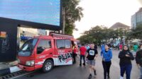 Pakde Semar Jalan Jalan di CFD (matasemarang.com/Lia Dina)