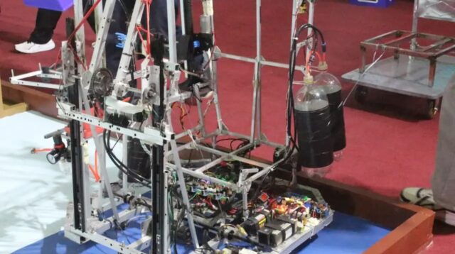Soedirman Robotic Team Unsoed saat tampil di KRAI 2026 di Universitas Jember (foto: Humas Unsoed)