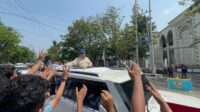 Presiden RI Prabowo Subianto saat berkunjung di Semarang (matasemarang.com/Lia Dina)
