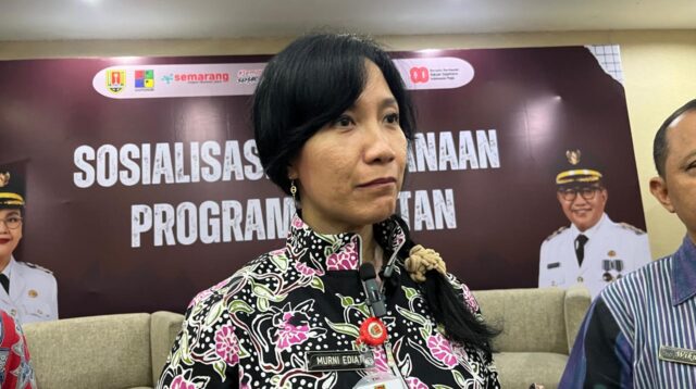 Kepala Disperkim Kota Semarang Murni Ediati (matasemarang.com/Lia Dina)